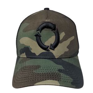 RimaCargo Snapback Mesh Back Trucker Hat Camo OSFM New Era 9Forty